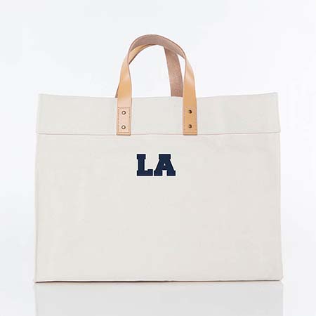 Natural City Charm Advantage Tote Bags by CB Station - Los Angeles Natural City Charm Advantage Tote Bags by CB Station - Los Angeles