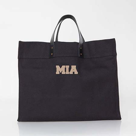 Solid Black City Charm Advantage Tote Bags by CB Station - Miami Solid Black City Charm Advantage Tote Bags by CB Station - Miami