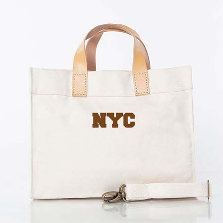 Natural City Charm Mini Advantage Tote Bags by CB Station - New York City Natural City Charm Mini Advantage Tote Bags by CB Station - New York City