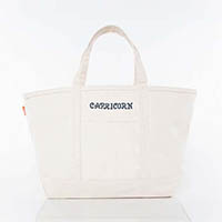 Natural Trimmed Icon Icon Large Canvas Tote Bags by CB Station - Capricorn