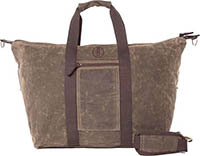 Olive Waxed Zippered Voyager Weekender Tote Bags by CB Station
