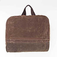 Olive Waxed Garment Bag by CB Station