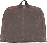 Khaki Waxed Garment Bag by CB Station
