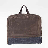 Slate Waxed Garment Bag by CB Station