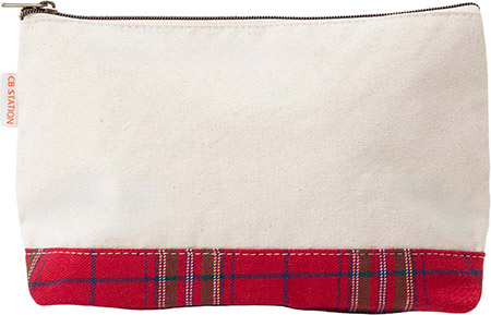 Red Plaid Clutch by CB Station