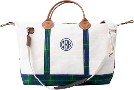 Blue Plaid Weekender by CB Station