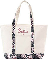 Vintage Rose Classic Tote Bags by CB Station