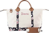 Vintage Rose Weekender Tote Bag by CB Station