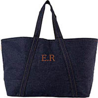 Heritage Denim Tote Bags by CB Station