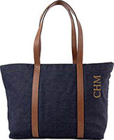 Heritage Denim Weekender Tote Bag by CB Station