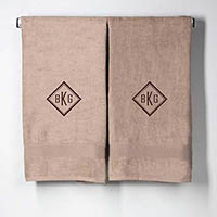 Taupe Cotton Bath Towels by CB Station