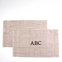 Taupe Cotton Bath Mats by CB Station