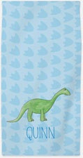 Personalized Beach Towels by Kelly Hughes Designs (Dinomite)