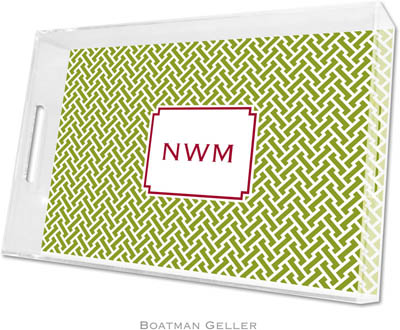 Boatman Geller Lucite Trays - Stella Jungle (Large - Panel) Boatman Geller Lucite Trays - Stella Jungle (Large - Panel)