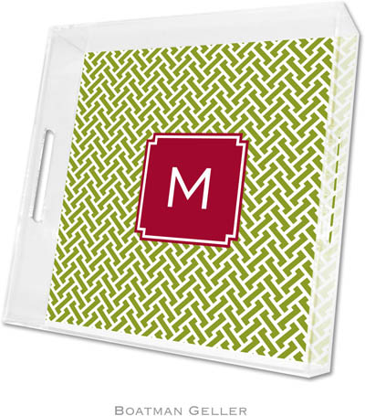 Boatman Geller Lucite Trays - Stella Jungle (Square - Pre-Set) Boatman Geller Lucite Trays - Stella Jungle (Square - Pre-Set)