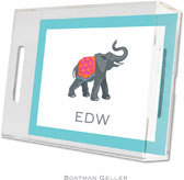 Boatman Geller Lucite Trays - Elephant (Small)