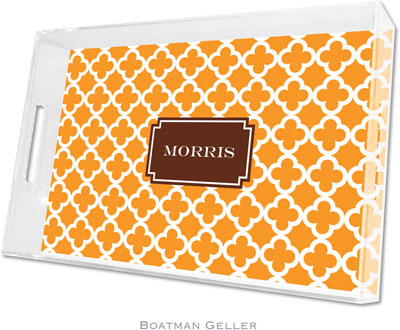 Boatman Geller - Create-Your-Own Personalized Lucite Trays (Bristol Tile - Large) Boatman Geller - Create-Your-Own Personalized Lucite Trays (Bristol Tile - Large)