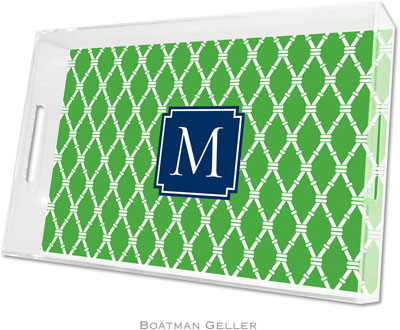 Boatman Geller - Create-Your-Own Personalized Lucite Trays (Bamboo - Large) Boatman Geller - Create-Your-Own Personalized Lucite Trays (Bamboo - Large)