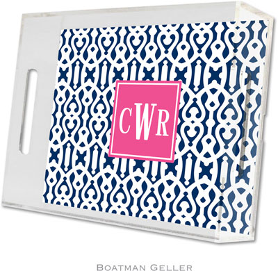 Boatman Geller - Create-Your-Own Personalized Lucite Trays (Cameron - Small) Boatman Geller - Create-Your-Own Personalized Lucite Trays (Cameron - Small)