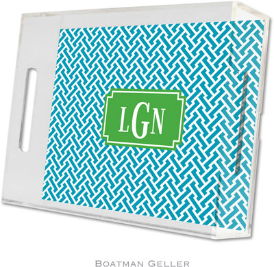 Boatman Geller - Create-Your-Own Personalized Lucite Trays (Stella - Small)