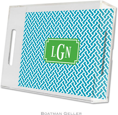 Boatman Geller - Create-Your-Own Personalized Lucite Trays (Stella - Small) Boatman Geller - Create-Your-Own Personalized Lucite Trays (Stella - Small)