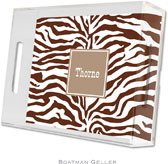 Boatman Geller - Create-Your-Own Personalized Lucite Trays (Zebra - Small)