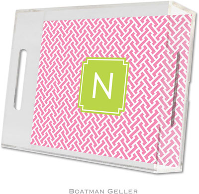 Boatman Geller - Create-Your-Own Personalized Lucite Trays (Stella Bubblegum Preset - Small) Boatman Geller - Create-Your-Own Personalized Lucite Trays (Stella Bubblegum Preset - Small)