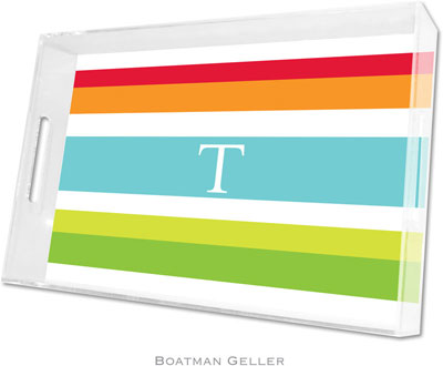 Boatman Geller Lucite Trays - Espadrille Bright (Large - Panel) Boatman Geller Lucite Trays - Espadrille Bright (Large - Panel)