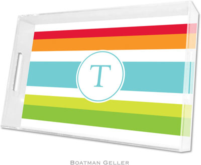 Boatman Geller Lucite Trays - Espadrille Bright (Large - Pre-Set) Boatman Geller Lucite Trays - Espadrille Bright (Large - Pre-Set)
