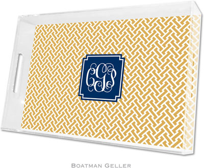 Boatman Geller Lucite Trays - Stella Gold (Large - Pre-Set) Boatman Geller Lucite Trays - Stella Gold (Large - Pre-Set)