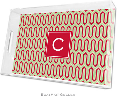 Boatman Geller Lucite Trays - Blaine Cherry (Large - Pre-Set) Boatman Geller Lucite Trays - Blaine Cherry (Large - Pre-Set)