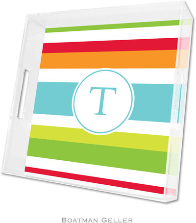 Boatman Geller Lucite Trays - Espadrille Bright (Square - Pre-Set) Boatman Geller Lucite Trays - Espadrille Bright (Square - Pre-Set)