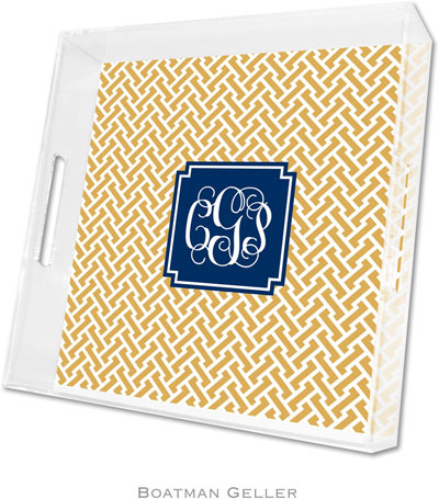 Boatman Geller Lucite Trays - Stella Gold (Square - Pre-Set) Boatman Geller Lucite Trays - Stella Gold (Square - Pre-Set)
