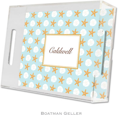 Boatman Geller Lucite Trays - Seashore (Small - Panel) Boatman Geller Lucite Trays - Seashore (Small - Panel)