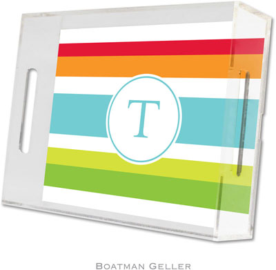 Boatman Geller Lucite Trays - Espadrille Bright (Small - Pre-Set) Boatman Geller Lucite Trays - Espadrille Bright (Small - Pre-Set)