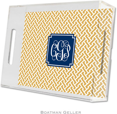 Boatman Geller Lucite Trays - Stella Gold (Small - Pre-Set) Boatman Geller Lucite Trays - Stella Gold (Small - Pre-Set)