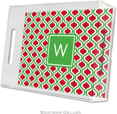 Boatman Geller Lucite Trays - Kate Kelly & Red (Small - Pre-Set) Boatman Geller Lucite Trays - Kate Kelly & Red (Small - Pre-Set)