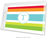 Boatman Geller Lucite Trays - Espadrille Bright (Large - Pre-Set)