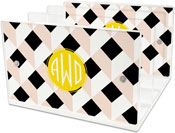 Dabney Lee Personalized Lucite Letter Trays - Golden Girl