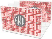 Dabney Lee Personalized Lucite Letter Trays - Greek Key