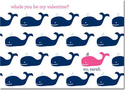 Boatman Geller - Valentine's Day Cards (Whale) Boatman Geller - Valentine's Day Cards (Whale)