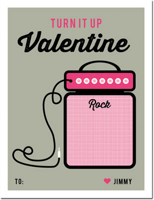 Chatsworth - Tiny Valentine's Day Cards (Turn It Up Valentine)
