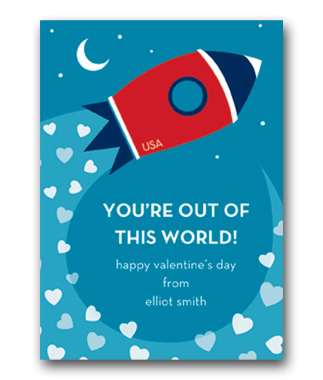 Stacy Claire Boyd - Children's Petite Valentine's Day Cards (Out Of This World)