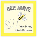 Valentine's Day Exchange Cards by Kelly Hughes Designs (Bee Mine)