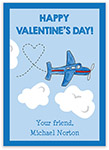 Valentine's Day Exchange Cards by Kelly Hughes Designs (Airplane)