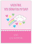 Valentine's Day Exchange Cards by Kelly Hughes Designs (Rainbow)