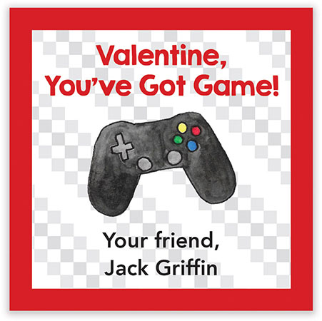 Valentine's Day Exchange Cards by Kelly Hughes Designs (Gamer) Valentine's Day Exchange Cards by Kelly Hughes Designs (Gamer)