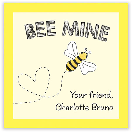 Valentine's Day Exchange Cards by Kelly Hughes Designs (Bee Mine) Valentine's Day Exchange Cards by Kelly Hughes Designs (Bee Mine)