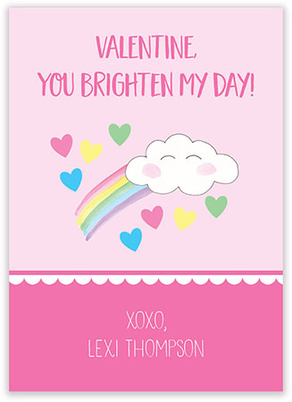 Valentine's Day Exchange Cards by Kelly Hughes Designs (Rainbow) Valentine's Day Exchange Cards by Kelly Hughes Designs (Rainbow)