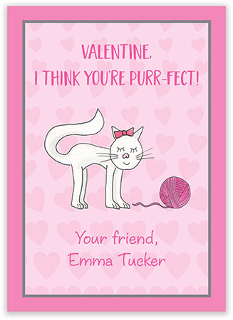 Valentine's Day Exchange Cards by Kelly Hughes Designs (Purrfect) Valentine's Day Exchange Cards by Kelly Hughes Designs (Purrfect)